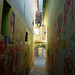 Romania, Brașov, Sforii Street - Most Narrow Street in Romania