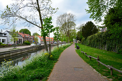 Tiel 2015 – View of the Kastanjelaantje and the old moat