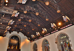 St Peters Chuch,Wallsend. The Angel Ceiling