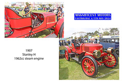 Stanley H, 1907 - 1962cc steam engine - Magnificent Motors Eastbourne 4 5 2024