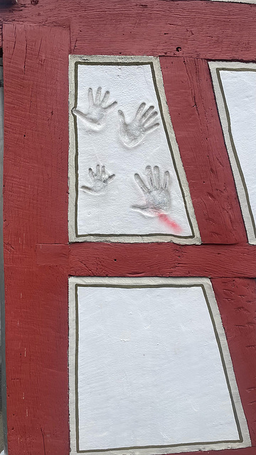 Timber-framed hands