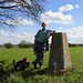 Trig point (56m) on Hartlebury Common