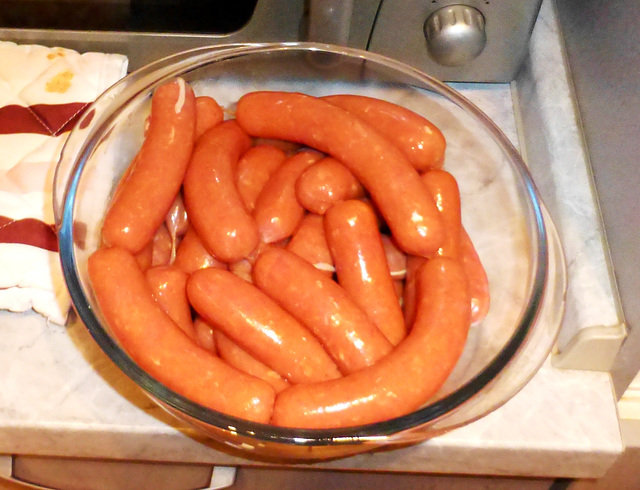 Selbstgemachte Wurst