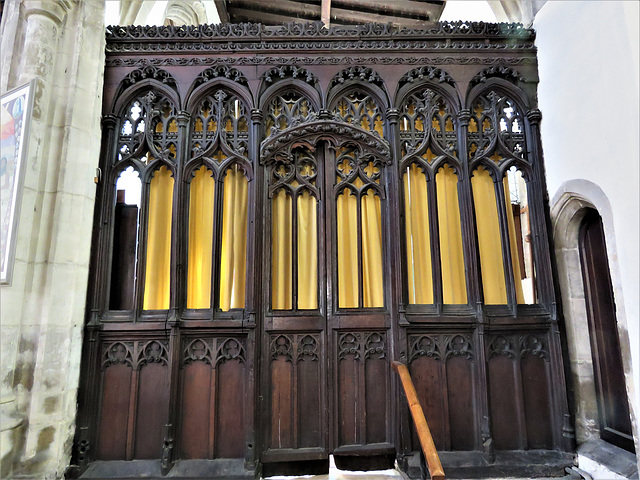 stamford st john church, lincs (4) c15 screen