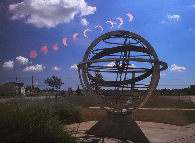 éclipse de soleil du 10 mai 1994