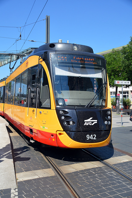 S-Bahn am Hauptbahnhof Heilbronn