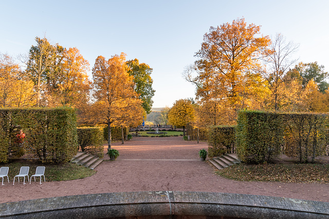 Im Schloßpark von Lichtenwalde