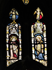 stamford st john church, lincs (9) c15 glass