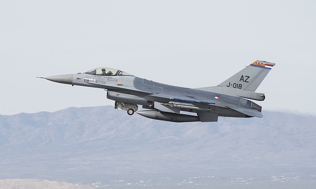 Royal Netherlands Air Force General Dynamics F-16A Fighting Falcon J-018 (89-0018)