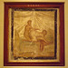 Erotic Wall Painting from a Private House in Pompeii in the Naples Archaeological Museum, July 2012