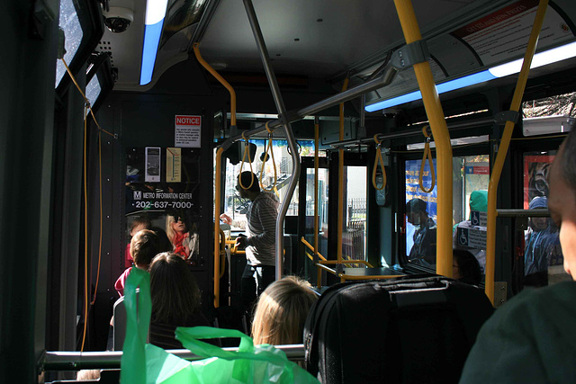 On the bus
