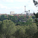 View Over The Amusement Park