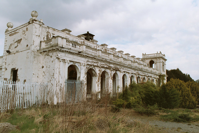 Remains of Trentham Hall, Staffordshire