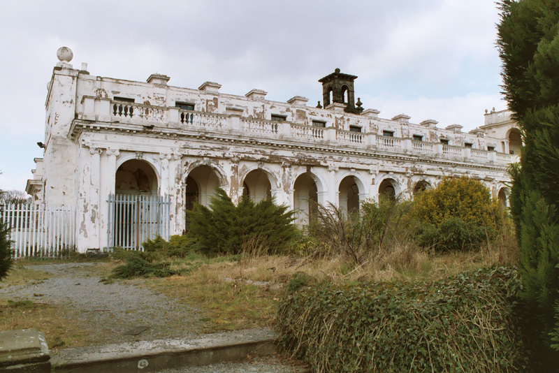 Remains of Trentham Hall, Staffordshire