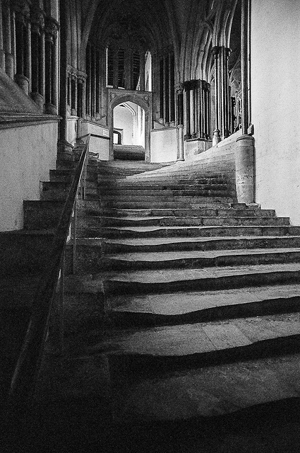 Stairs to the Chapter House