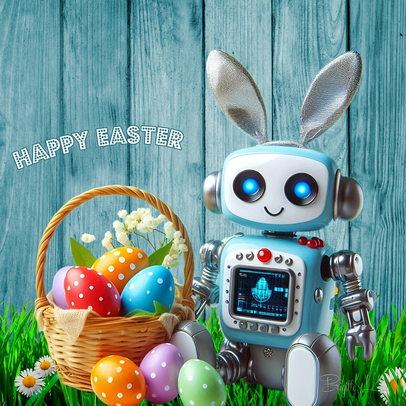 robot bunnies ◑▂◐