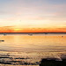 46 - Isle of Wight - Sunset looking out across The Solent