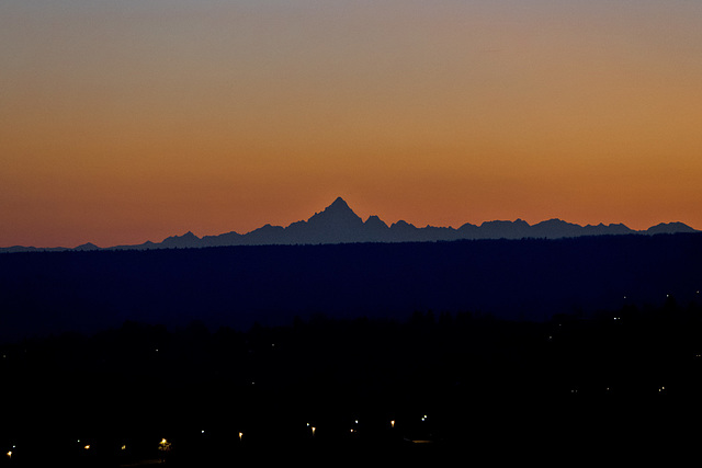 Incredible sunset on the Monviso