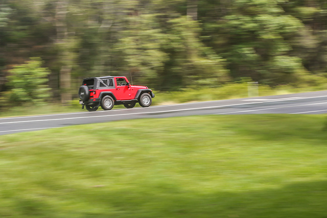 I caught a Jeep!