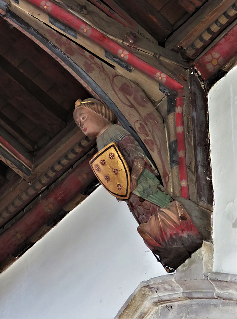 stamford st john church, lincs (13) c15 roof
