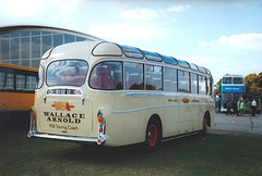 Preserved former Wallace Arnold 8332 U at Showbus, Duxford – 21 Sep 1997 (373-34)