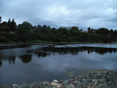 Roches et reflets / Rocky water reflection