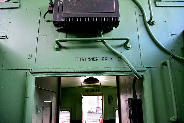 USA 2016 – Portland – Oregon Rail Heritage Center – Trainmen only