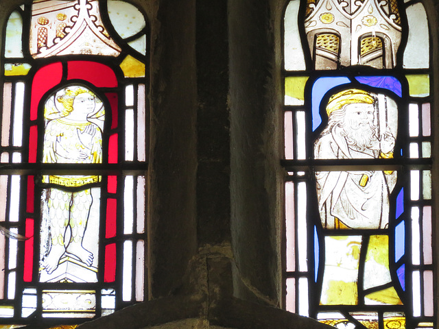 stamford st john church, lincs (34) c15 glass
