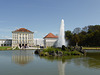 Schloss Nymphenburg von der Gartenseite