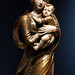 Mère de Dieu , en bois polychrome - 1530 -
