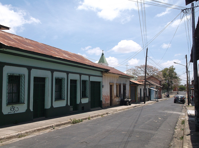 Une ruelle paisible du Nicaragua