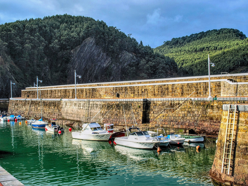 El puerto de Armintza. Bizkaia.