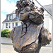 Statue de Colette par Roger Vène à Dinan (22)
