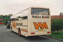 Wallace Arnold K845 HUM at the Travelodge, Barton Mills – Jul 1993 (200-16) (2)
