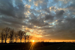 Habsburger Sonnenuntergang