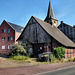 Fachwerkbau an der Laurentiusstiege (Dorsten-Lembeck) / 20.07.2024