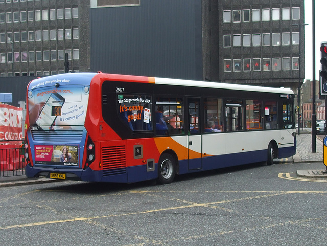 DSCF2814 Stagecoach (Busways) 26077 (SN66 WML) in Newcastle - 2 Jun 2018