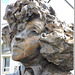 Statue de Colette par Roger Vène à Dinan (22)