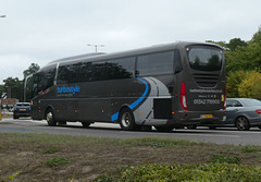 Turbostyle Coaches YN66 VXT at Fiveways, Barton Mills - 16 Aug 2025 (P1210927)