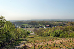 Aussicht von der Halde Großes Holz (Bergkamen) / 9.04.2017