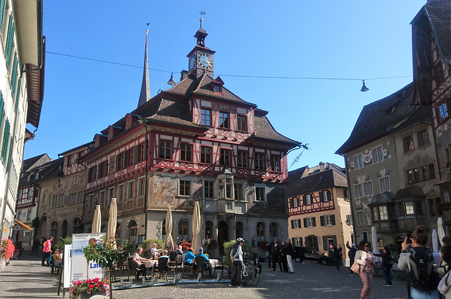 Rathausplatz in Stein am Rhein