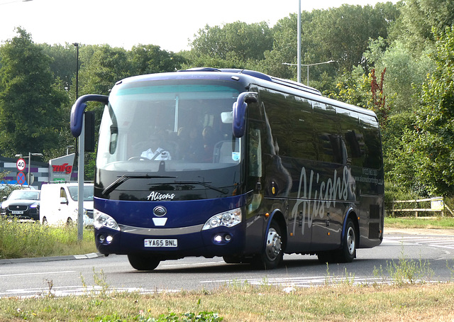 Alisons of Cambridge YA65 BNL at Fiveways, Barton Mills - 17 Aug 2024 (P1190268)