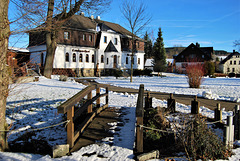 The bridge in the park, Crottendorf