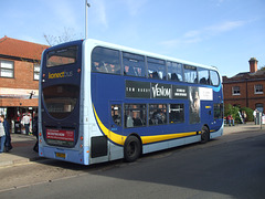 DSCF5126 Konectbus 608 (SN61 CZY) in Attleborough - 13 Oct 2018