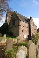 Parish room, Cheddleton Church, Staffordshire