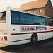 Pan Atlas Travel (National Express contractor) D147 HML in Ipswich – Oct 1987 (57-27)