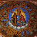 Bulgaria, Rila Monastery, Paintings on the Dome of the Northern Chapel
