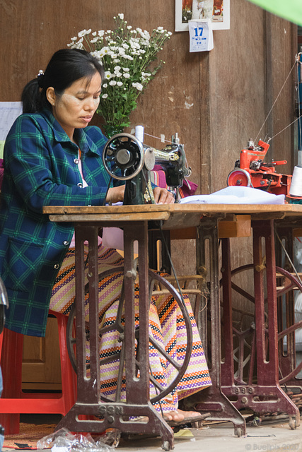 auf dem Myoma Market in Sagaing (©Buelipix)