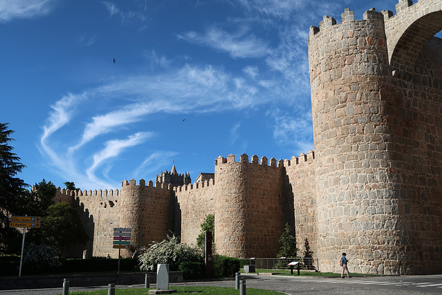 City walls, Ávila