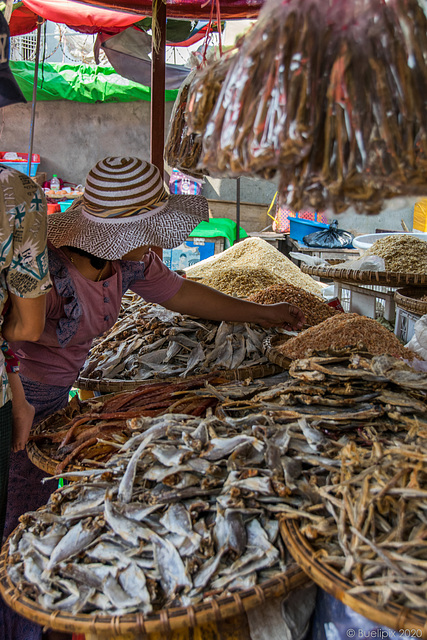 auf dem Myoma Market in Sagaing (©Buelipix)